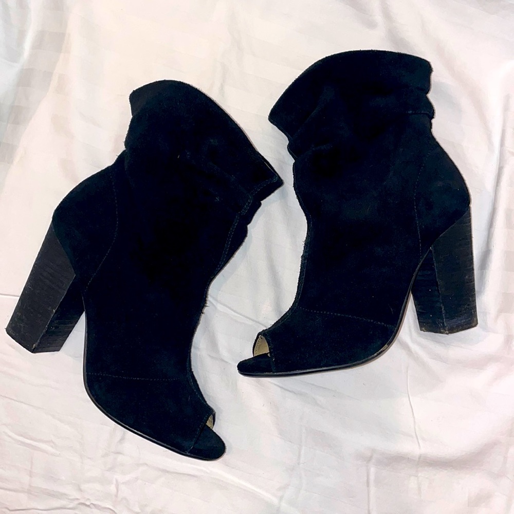 Open Toed Booties